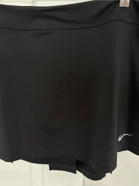 Black Nike golf skirt with removable shorts